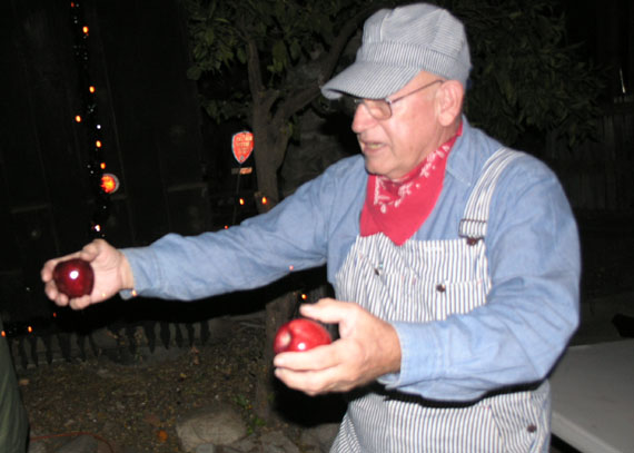 Halloween at Rubel Castle, Jesse Tomory Ends the Evening, 2006. pharmtrickrtreat_061031.022